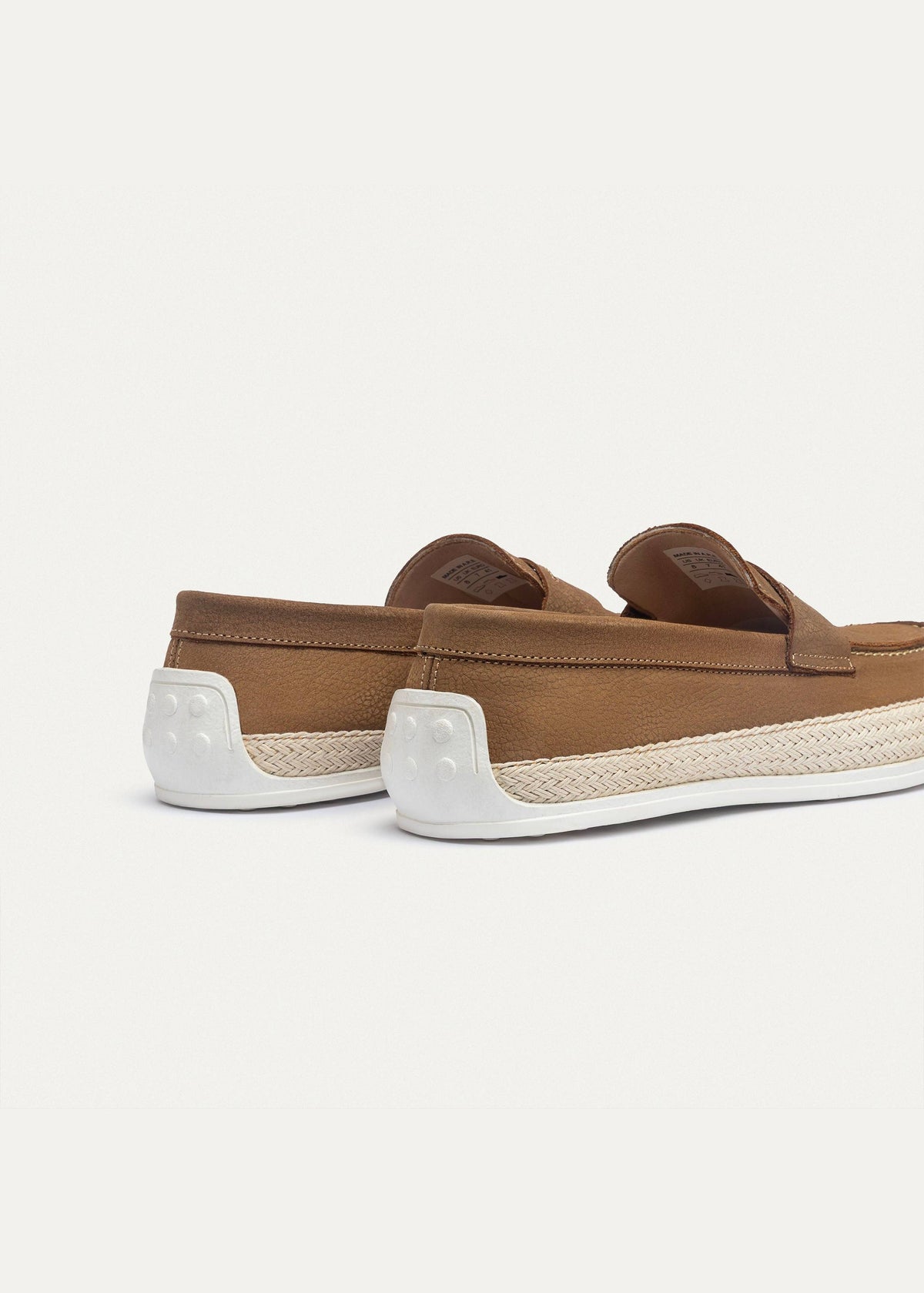 Canvas Braided Espadrille — Sandy Brown