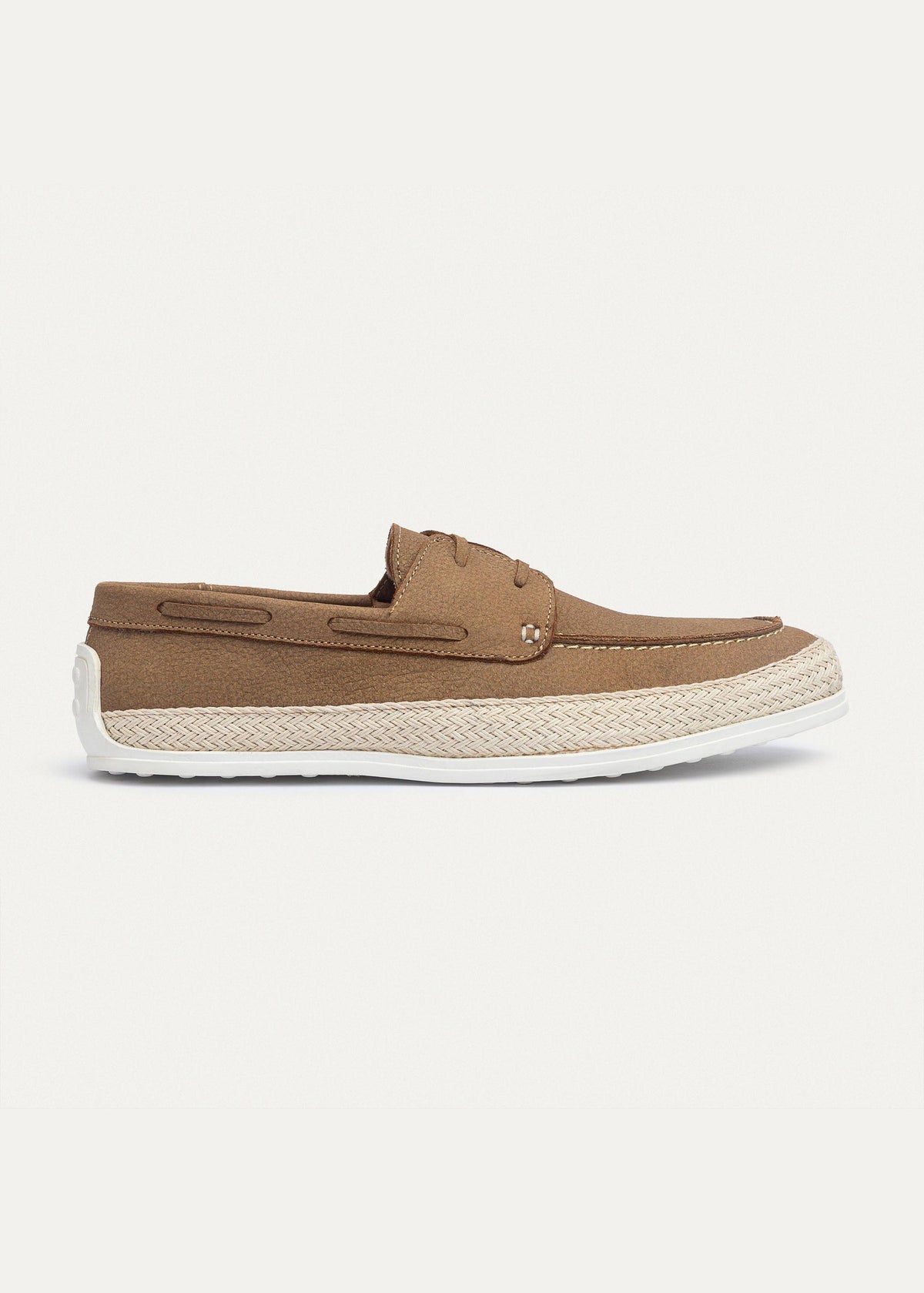 Canvas Deck Espadrille — Sandy Brown