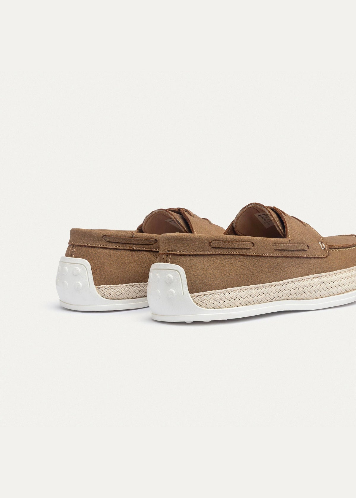 Canvas Deck Espadrille — Sandy Brown