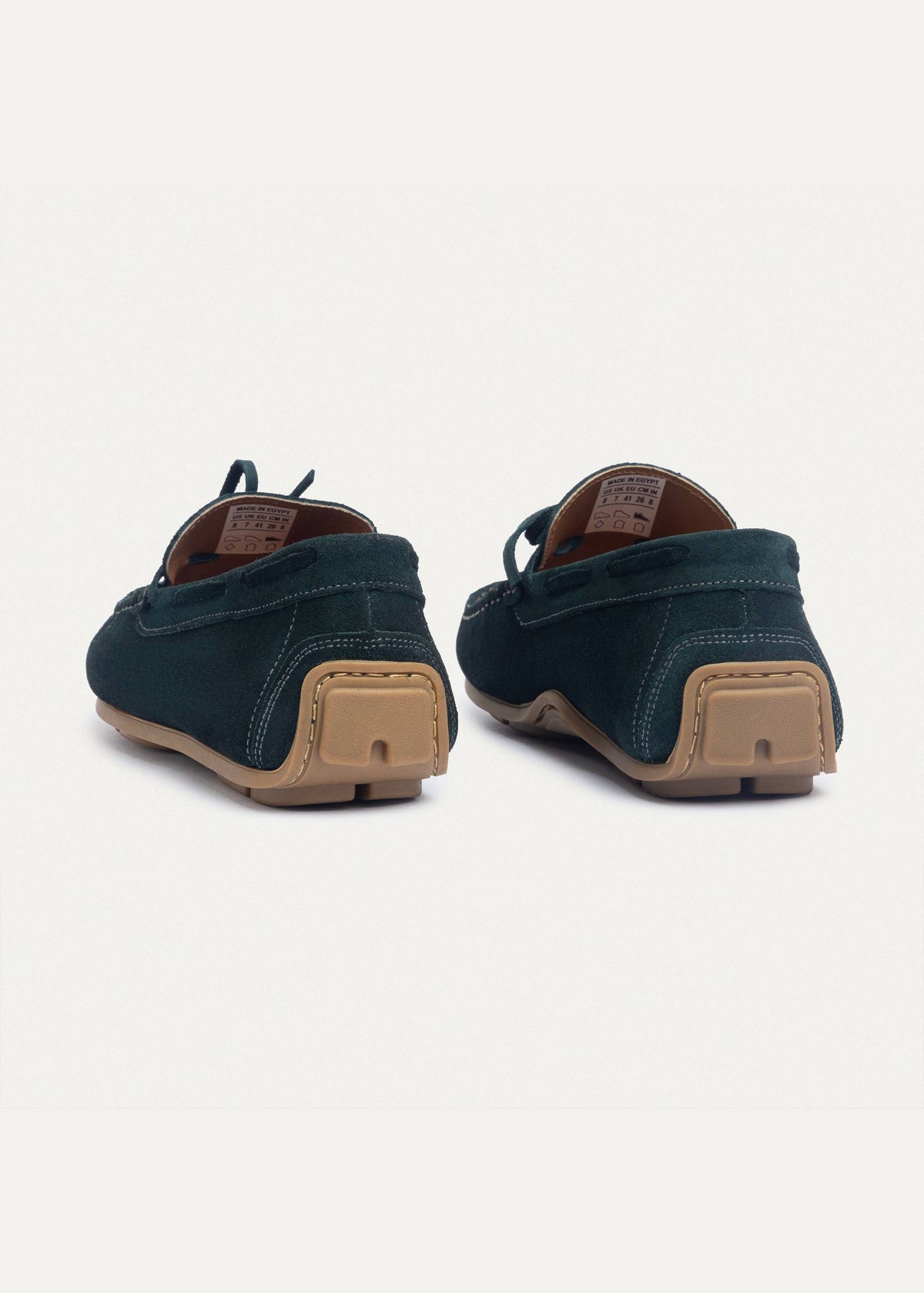 Suede Boat Shoe — Green