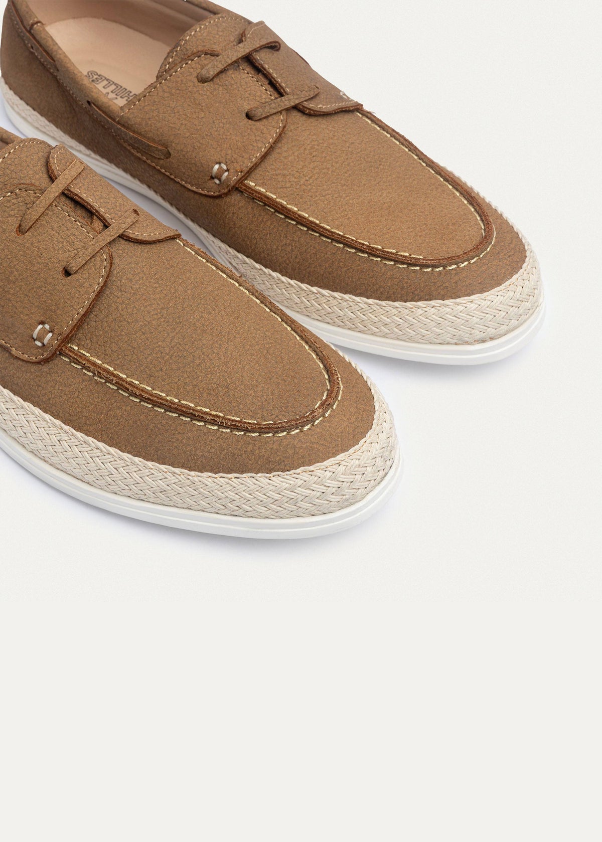 Canvas Deck Espadrille — Sandy Brown