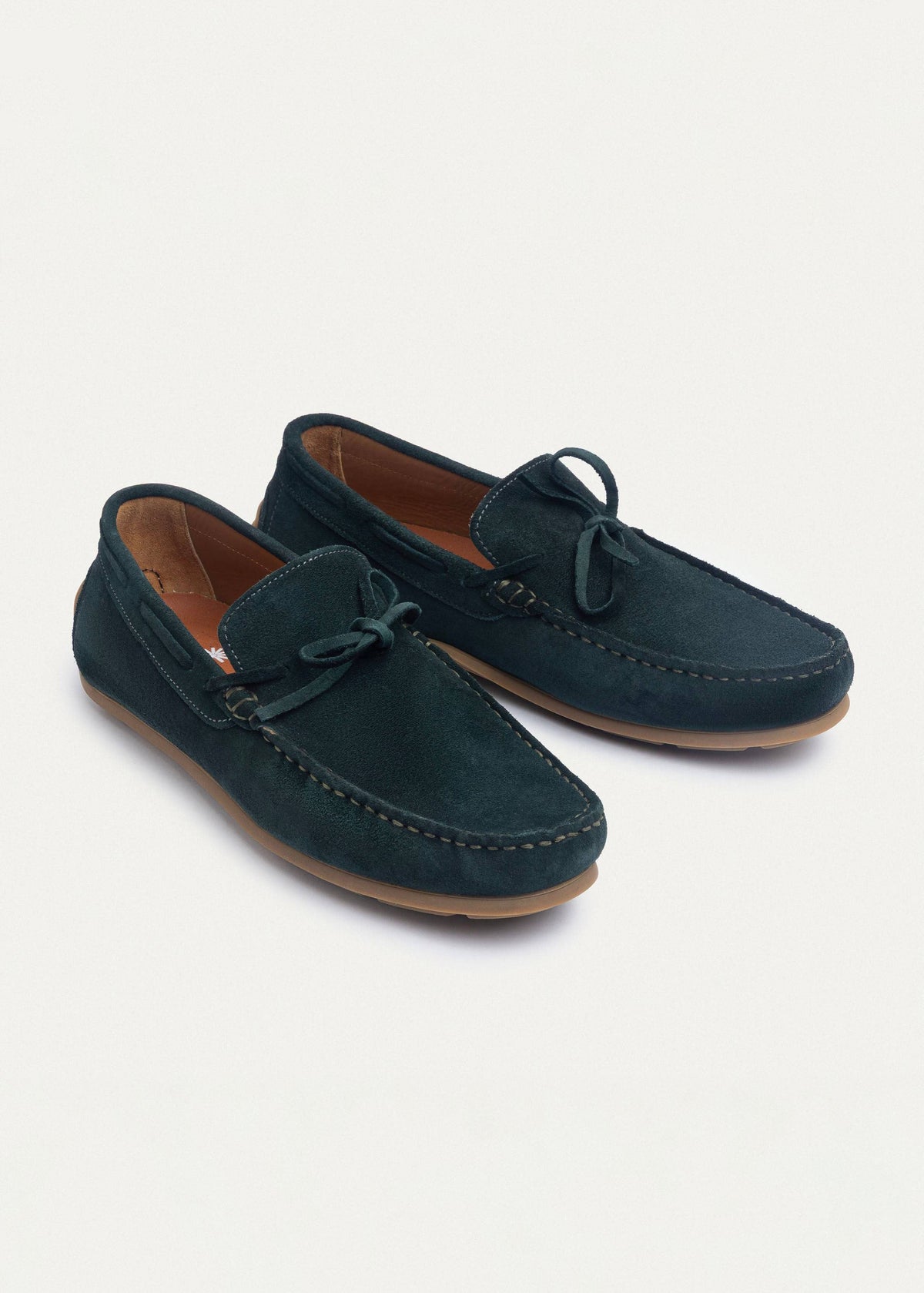Suede Boat Shoe — Green