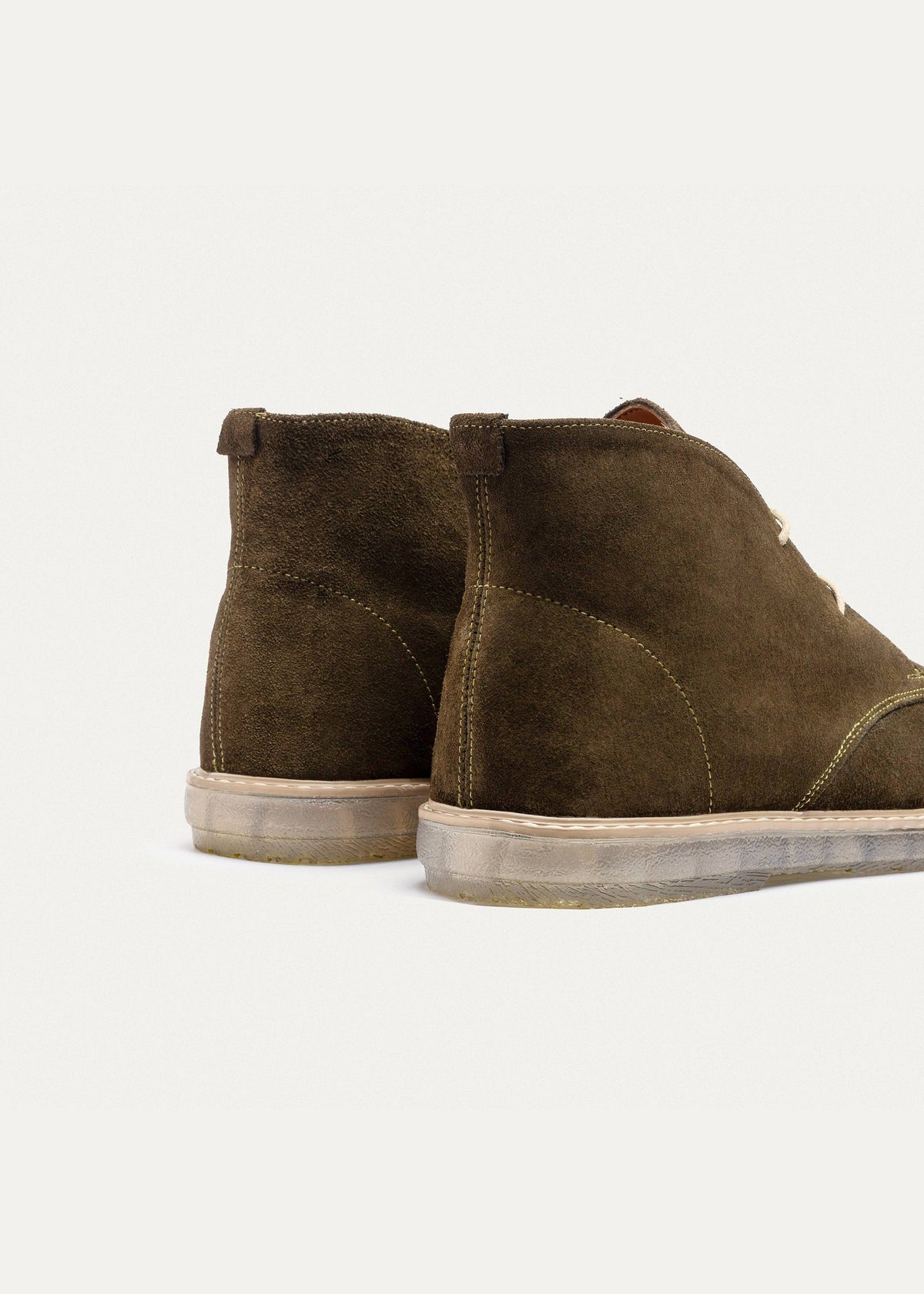 Suede Desert Boot — Olive
