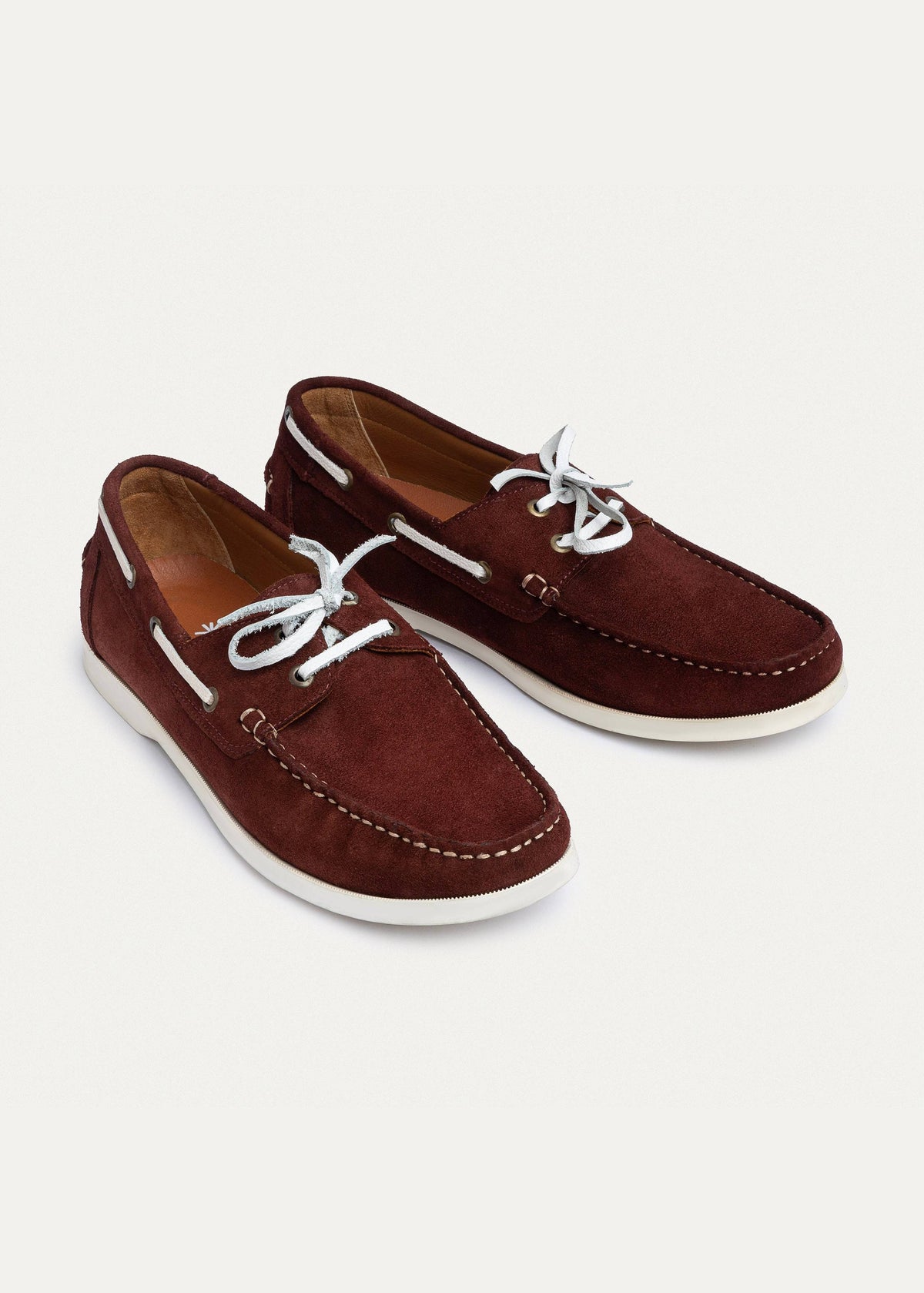 Leather Boat Shoe — Oxblood