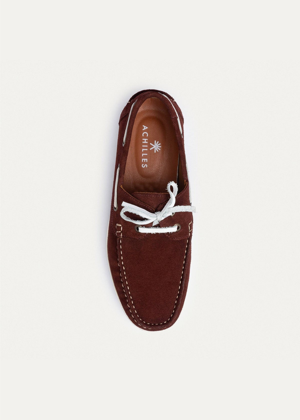Leather Boat Shoe — Oxblood