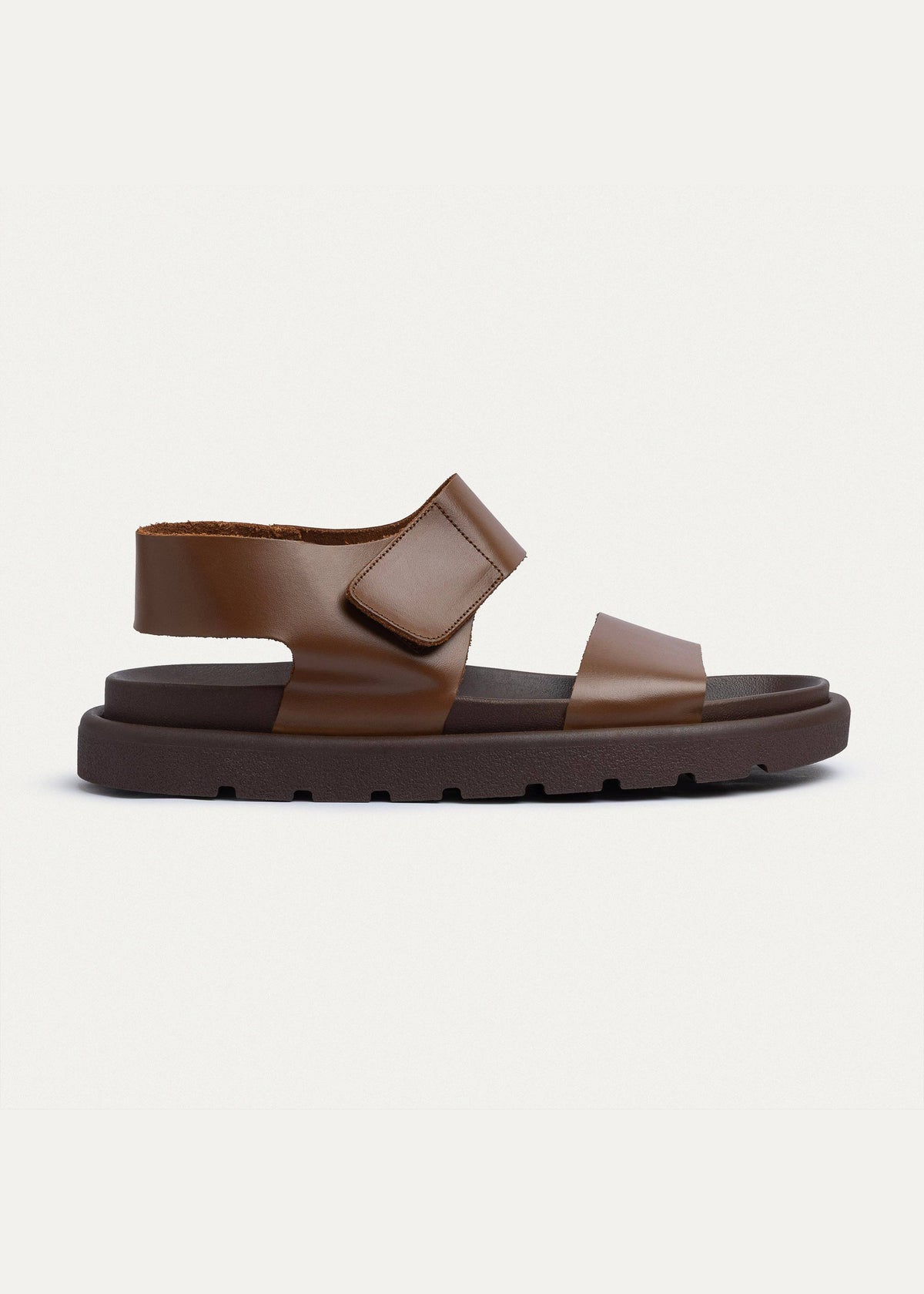 Leather Strap Sandal — Havana