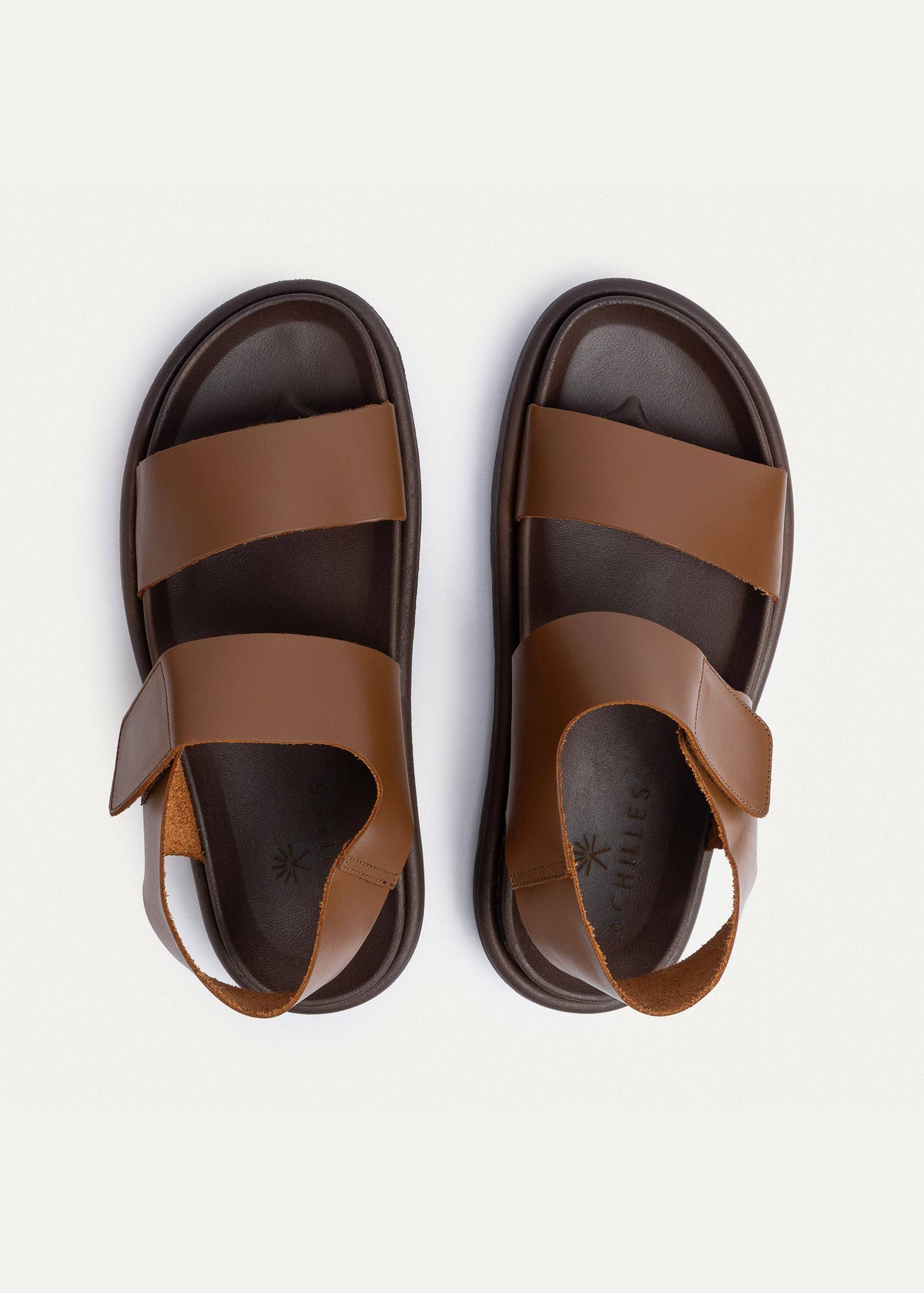 Leather Strap Sandal — Havana