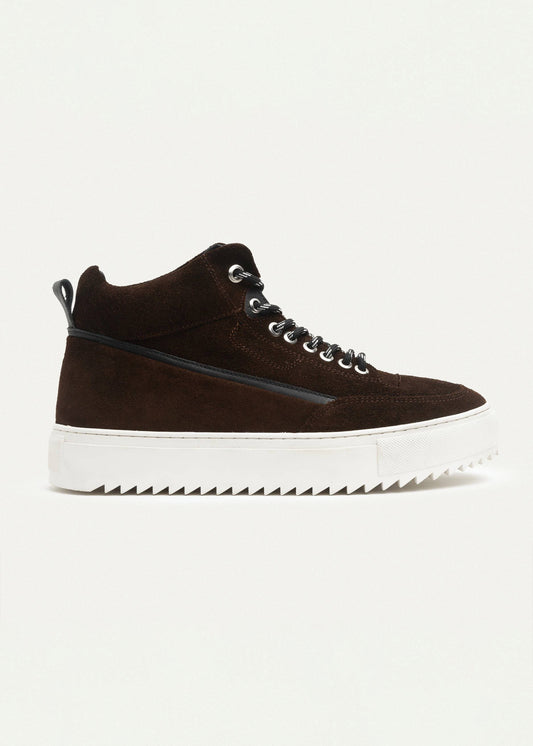The L.Bird Legend Half Boot Sneakers — Brown