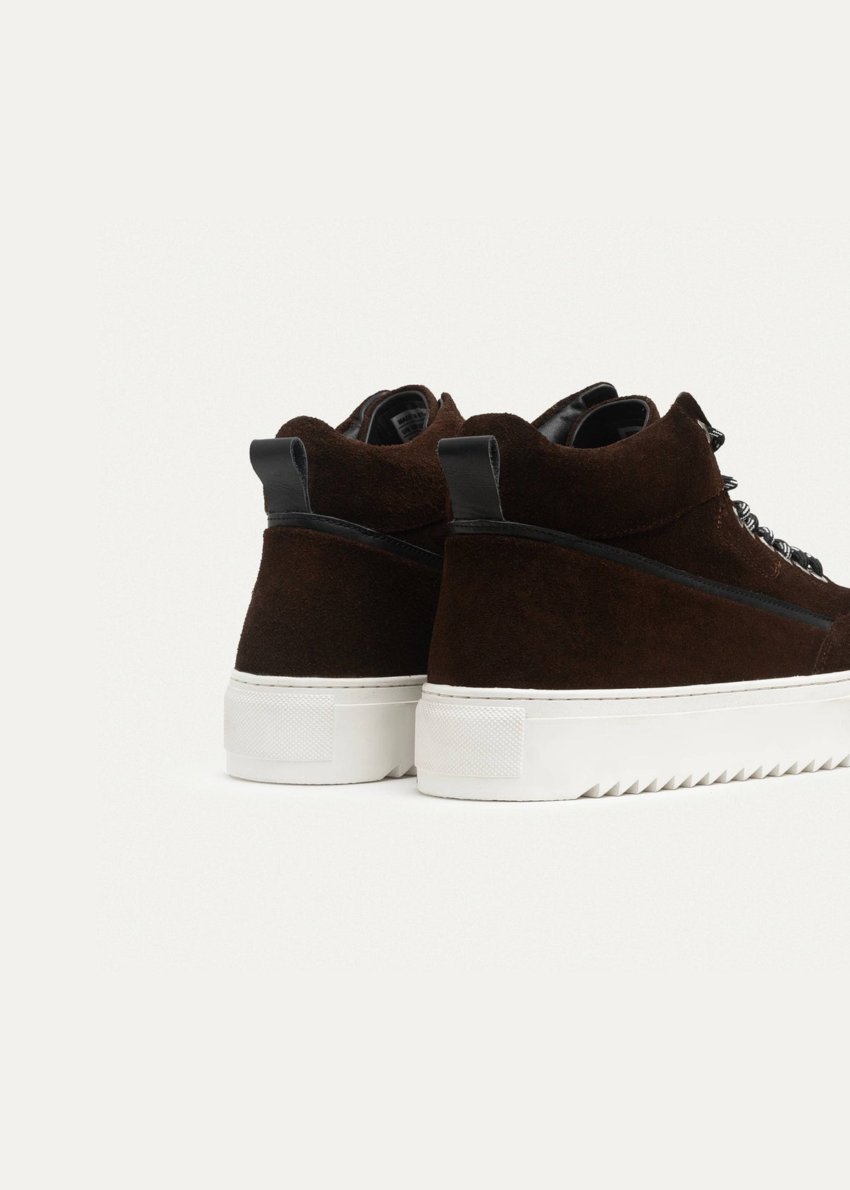 The L.Bird Legend Half Boot Sneakers — Brown