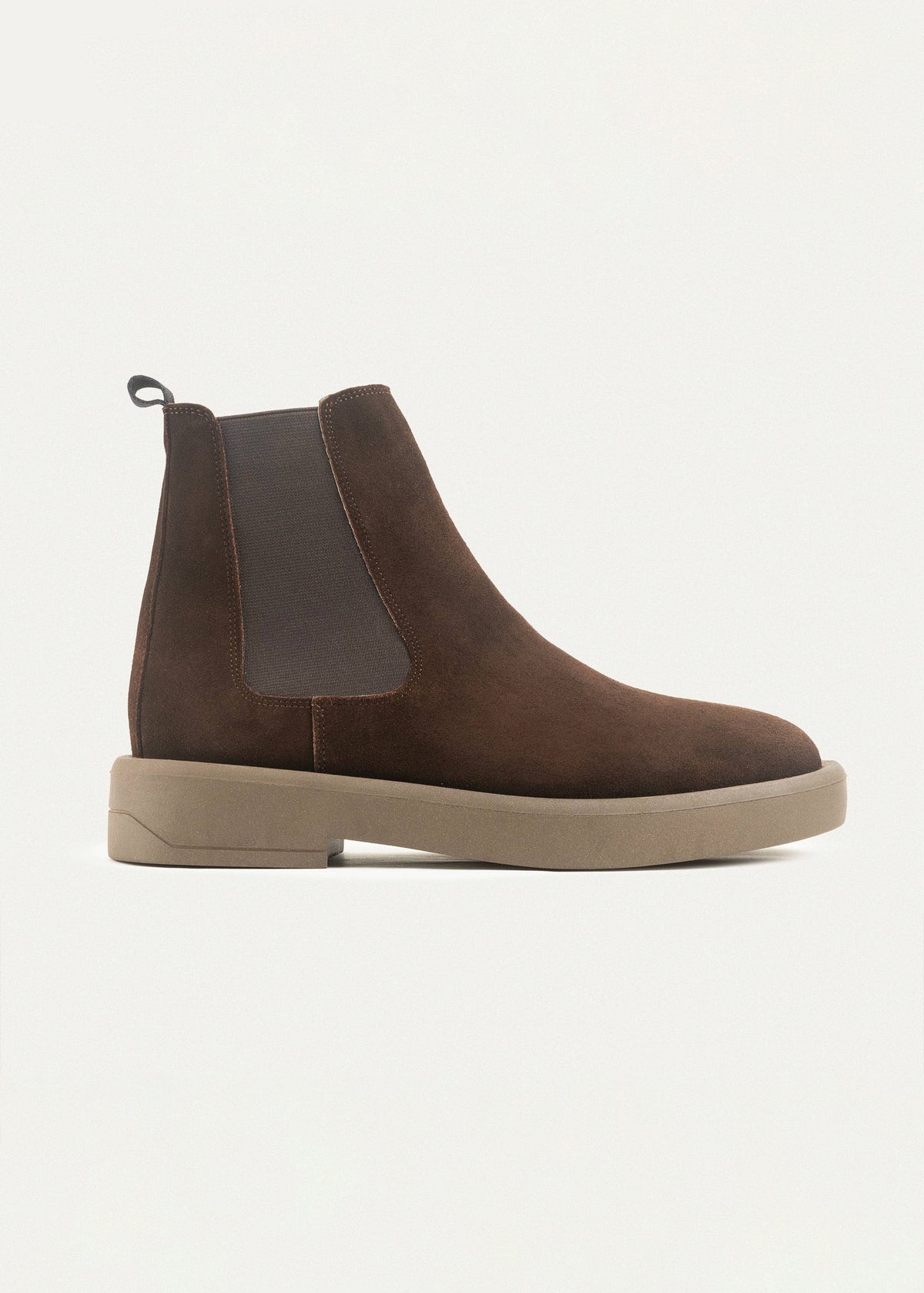 Luxe Leather Chelsea Boot — Brown