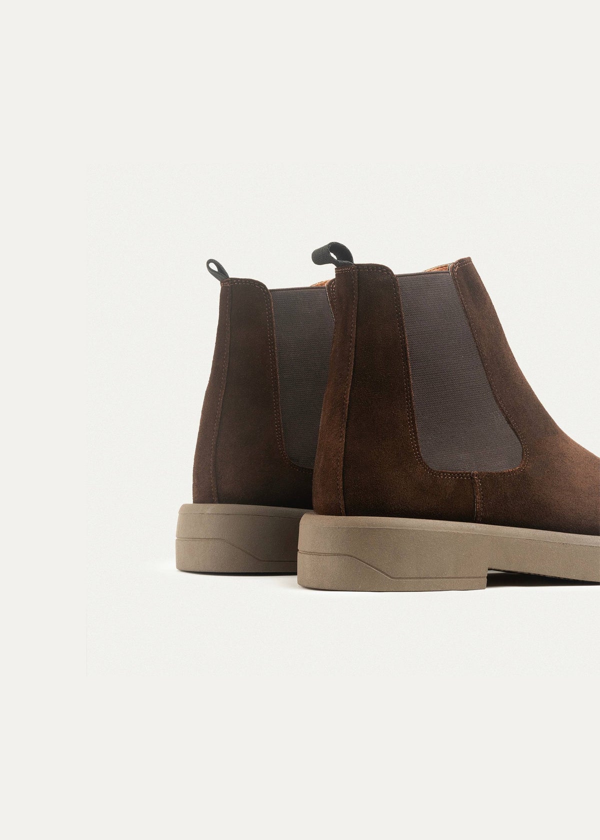 Luxe Leather Chelsea Boot — Brown