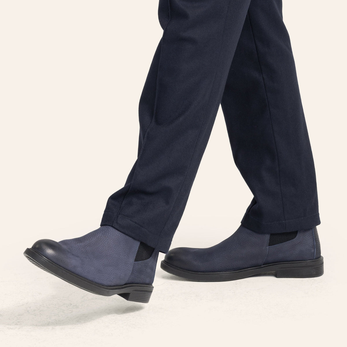 Classic Chelsea Boots — NavyBlue