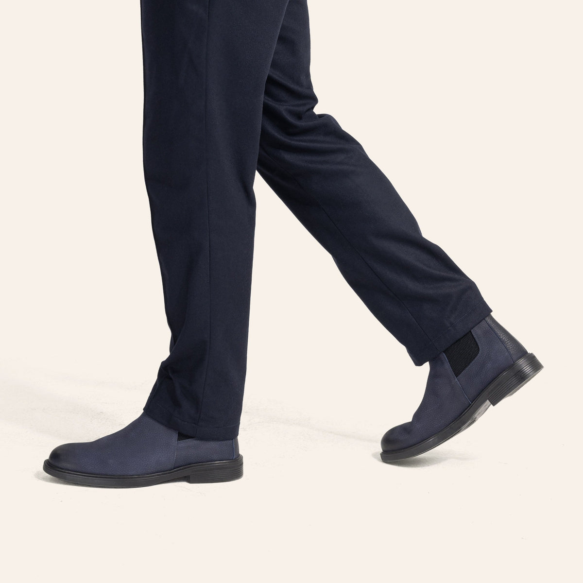 Classic Chelsea Boots — NavyBlue