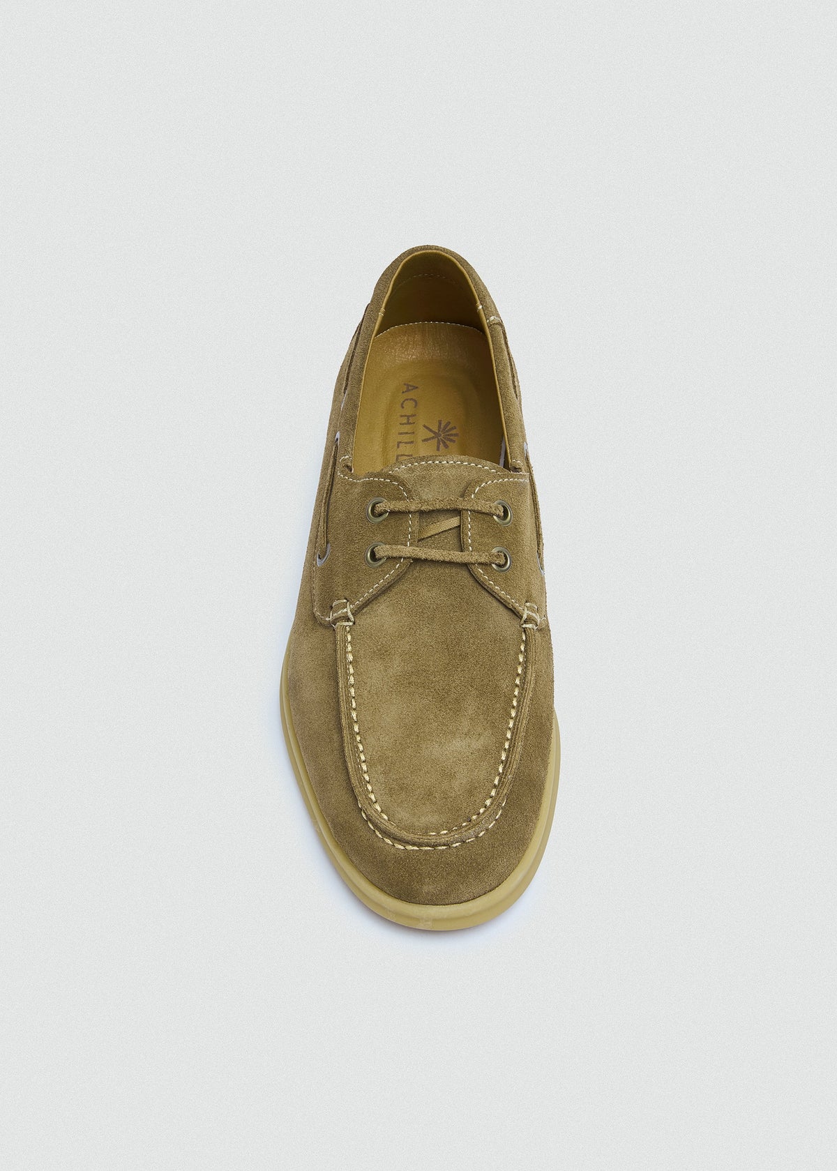 Classic Suede Boat Shoe — Café