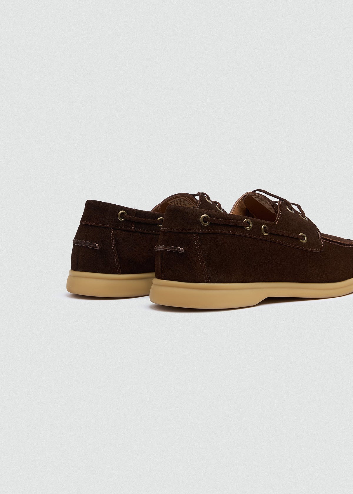 Classic Suede Boat Shoe — Brown