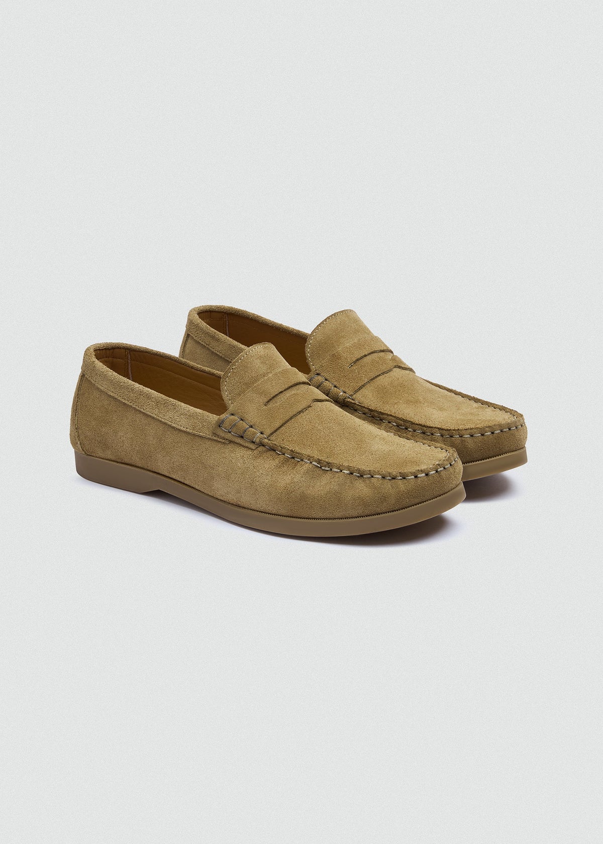 Classic Suede Boat Shoe II — Café