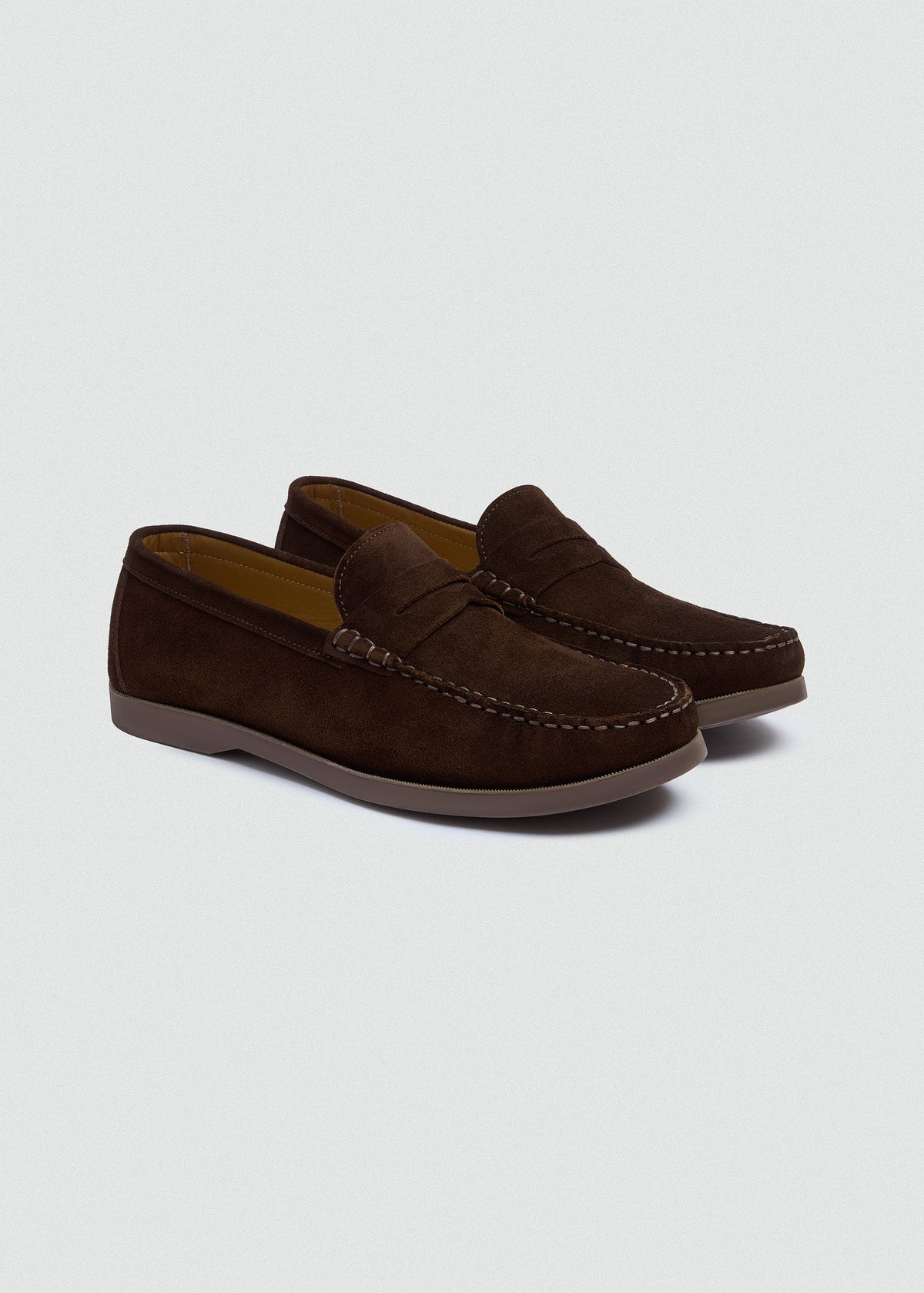 Classic Suede Boat Shoe II — Brown