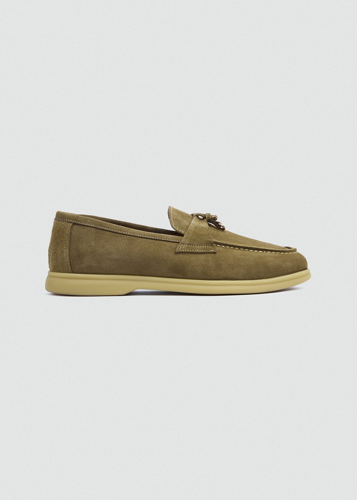 With Suede Loafer — Café