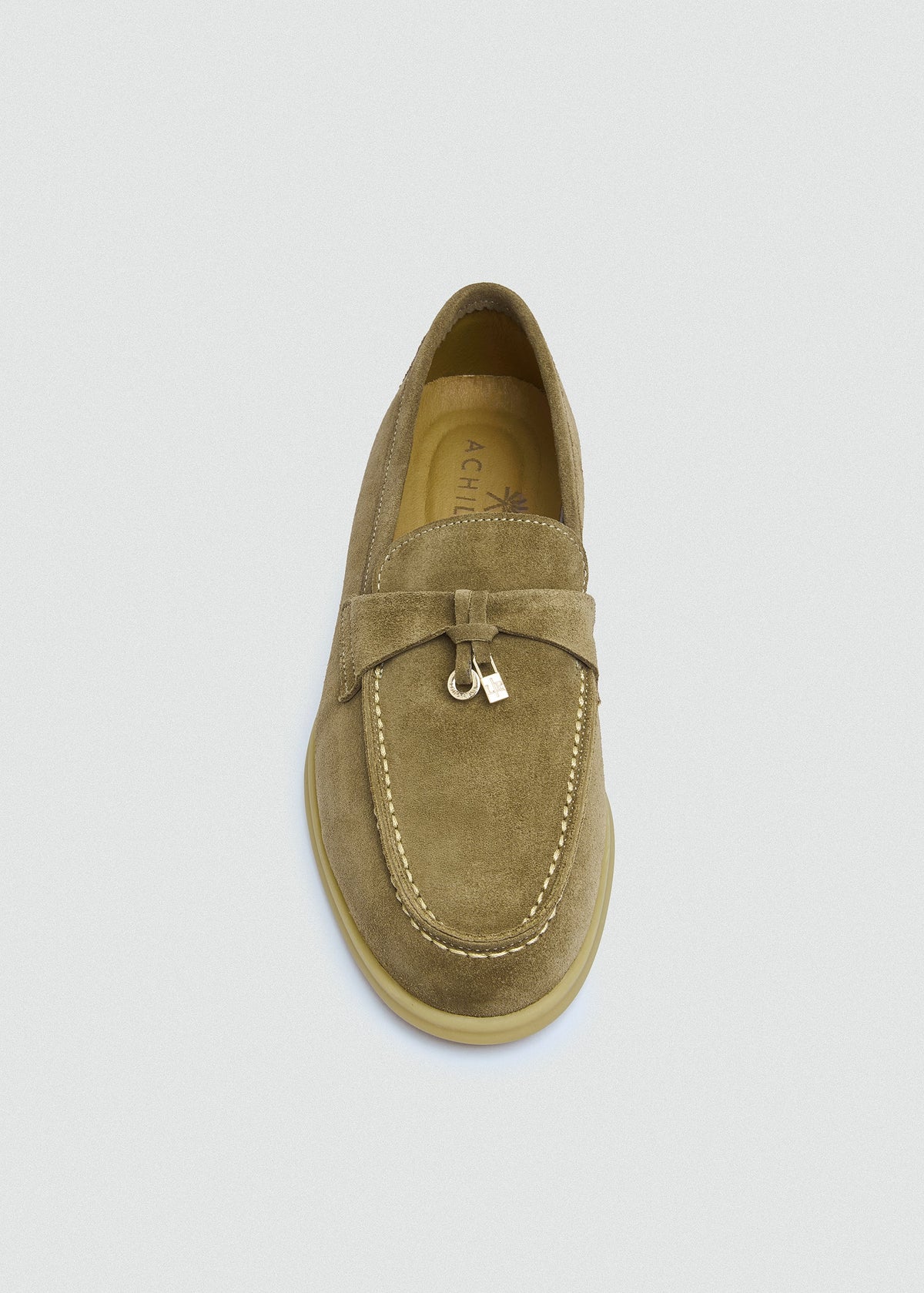 With Suede Loafer — Café