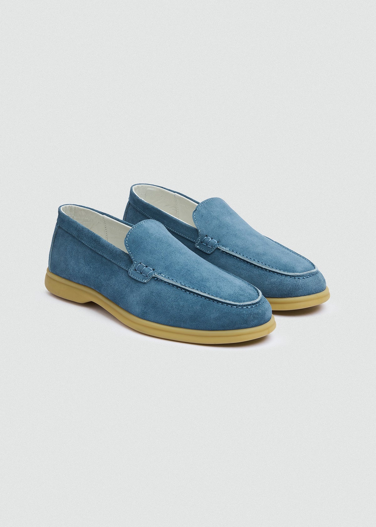 Sky Suede Loafer — Blue