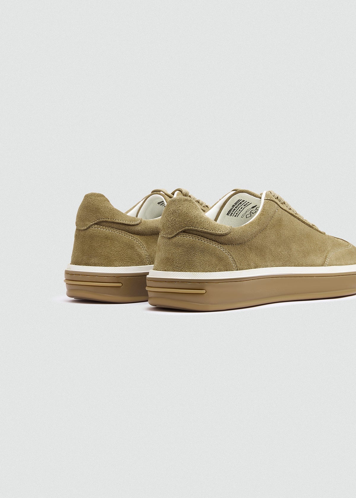 Retro Suede Sneaker — Café