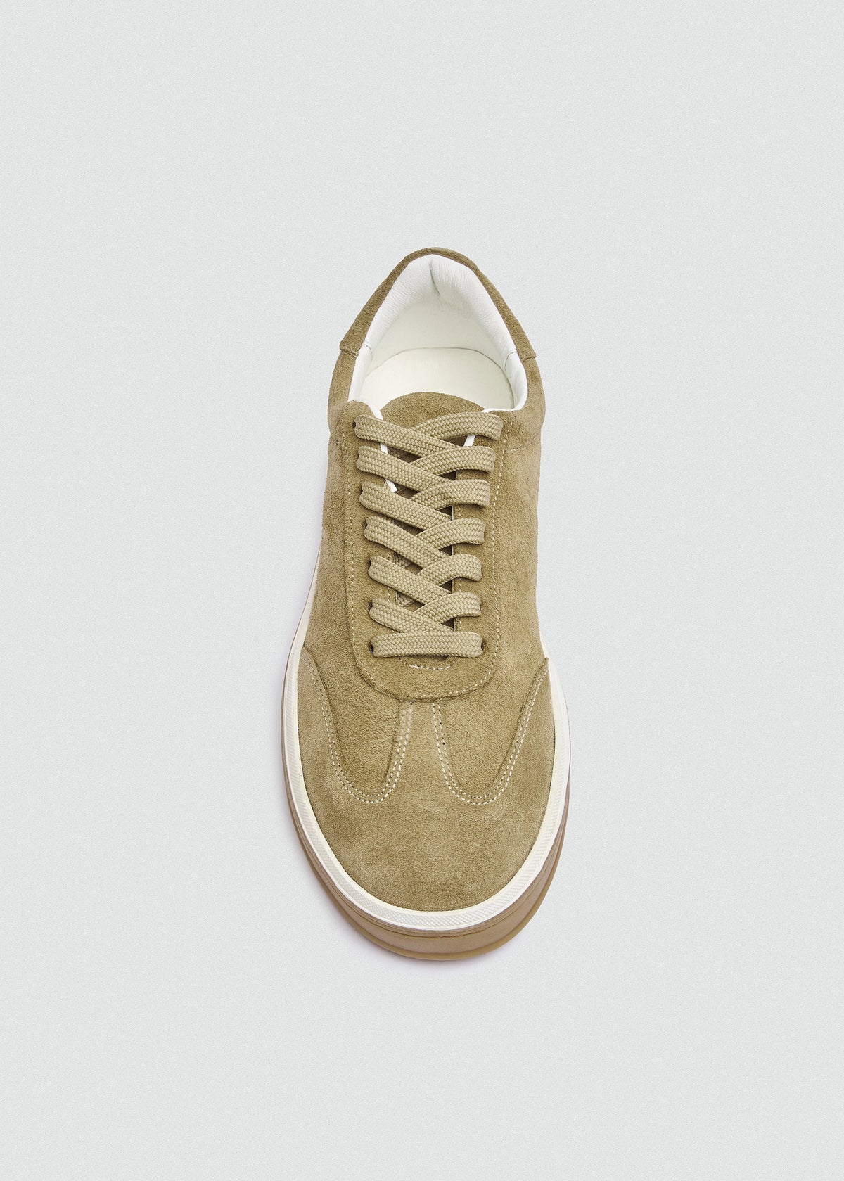Retro Suede Sneaker — Café