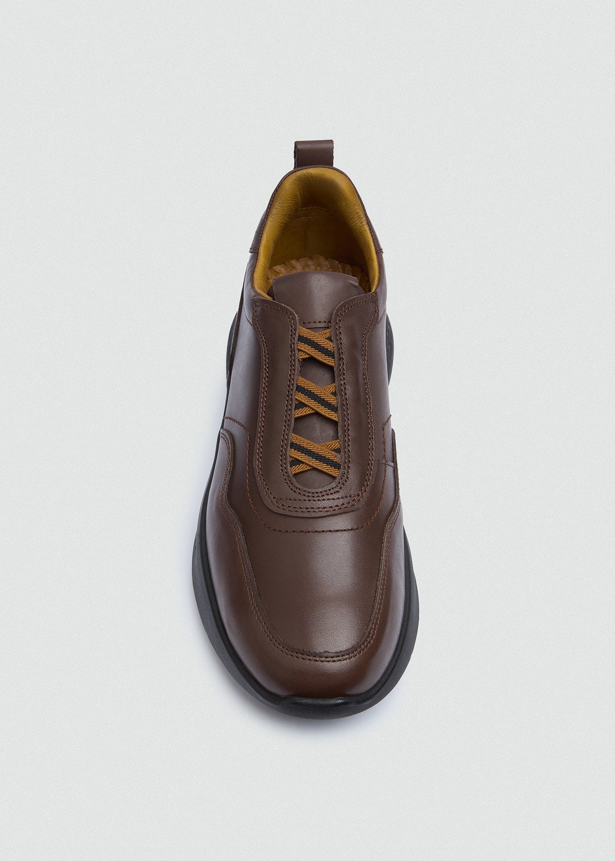 Leather Sneaker II — Brown