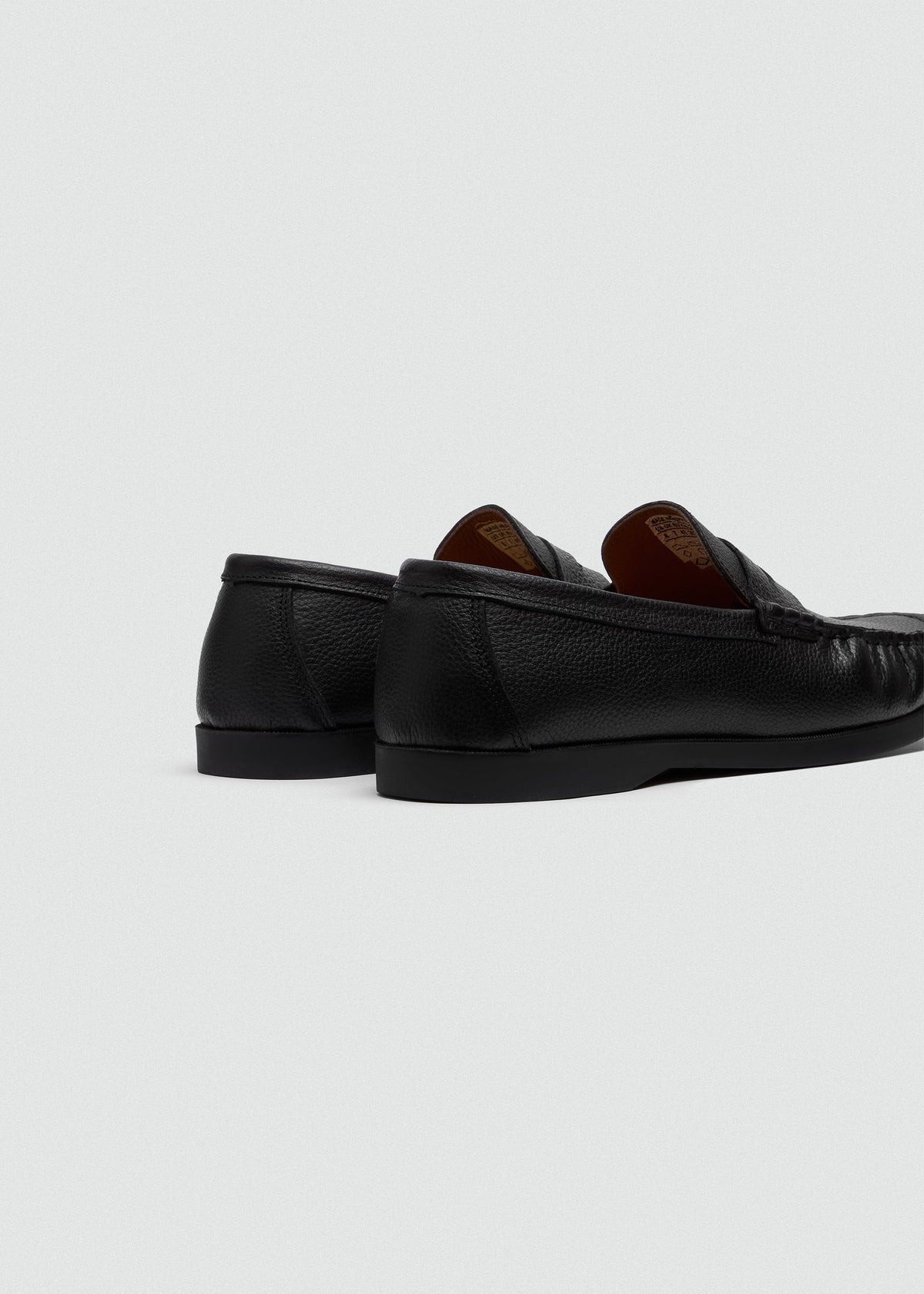 Classic Leather Boat Shoe II — Black