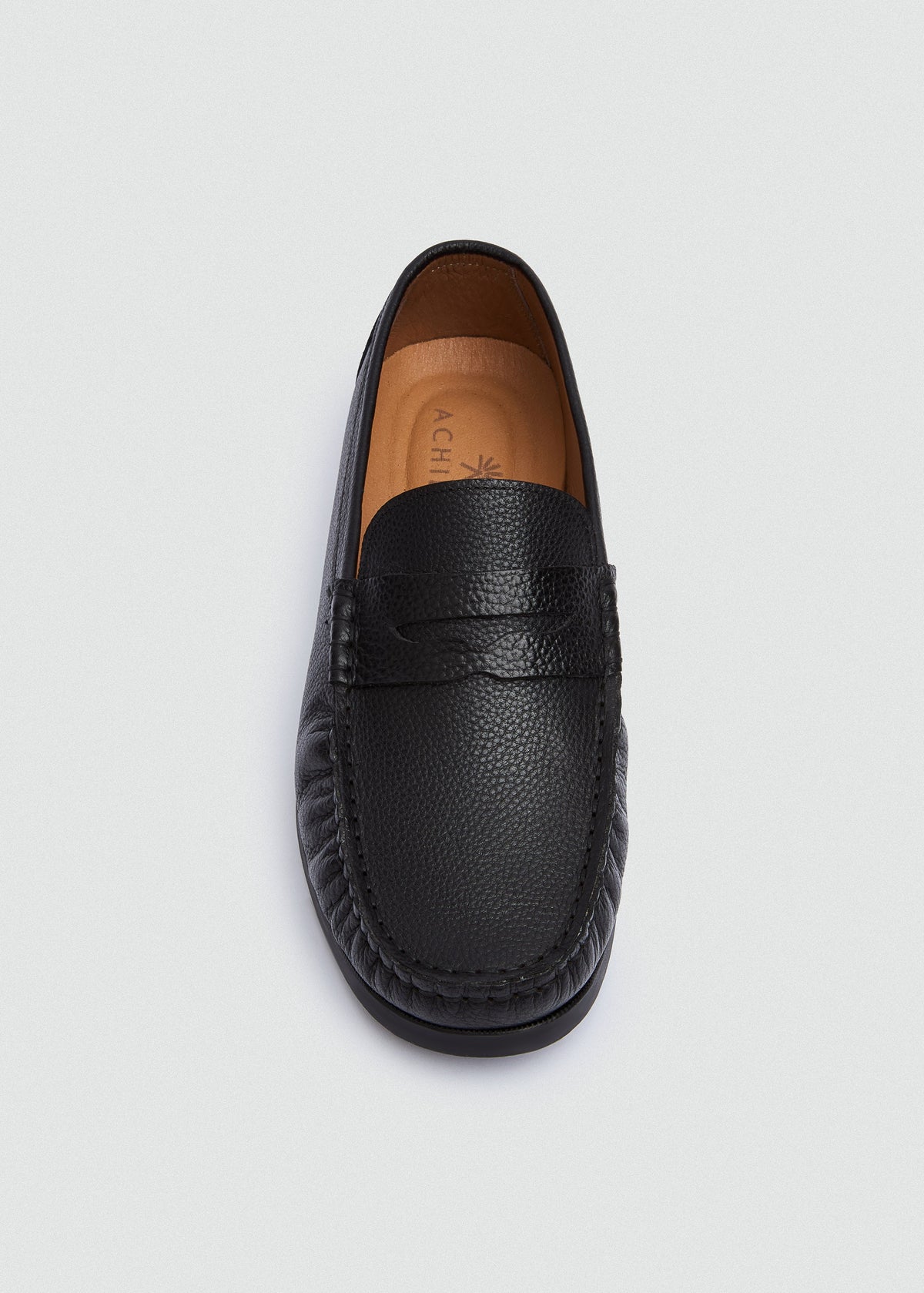 Classic Leather Boat Shoe II — Black