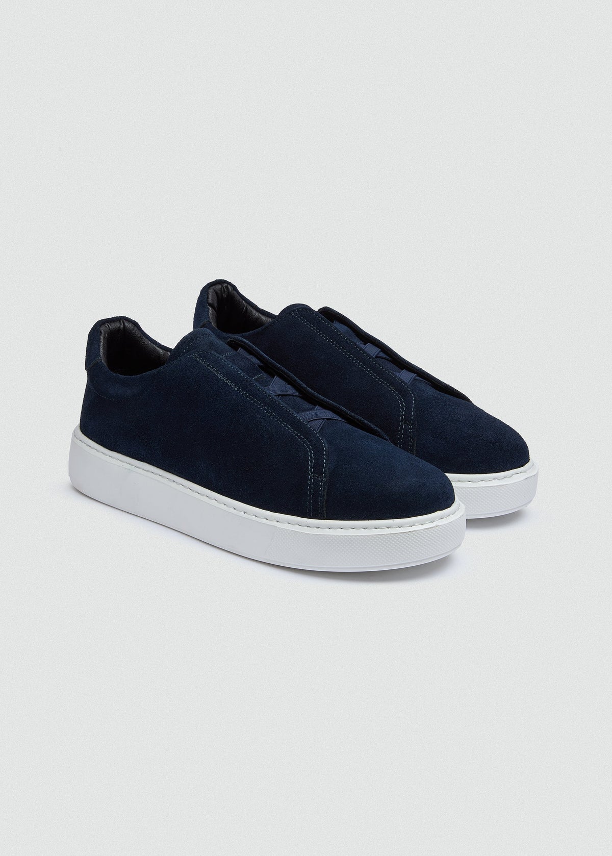 Lightweight Suede Sneaker II — Navy Blue