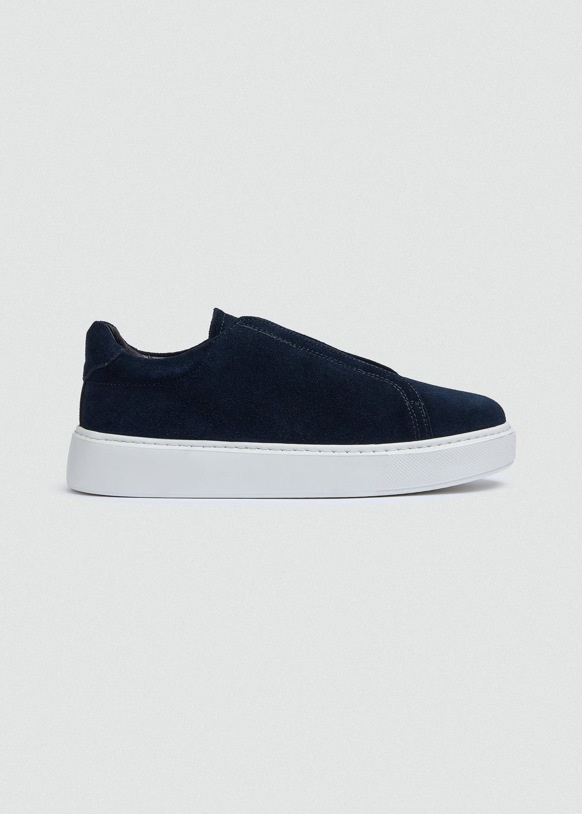 Lightweight Suede Sneaker II — Navy Blue