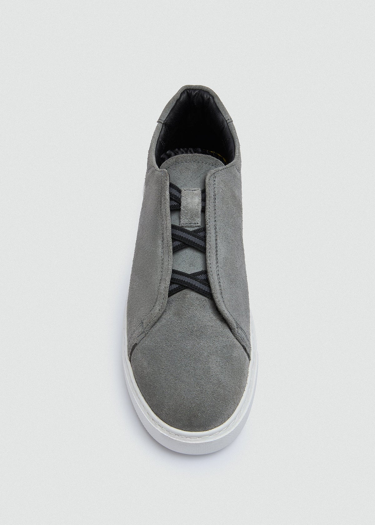 Lightweight Suede Sneaker — Grey