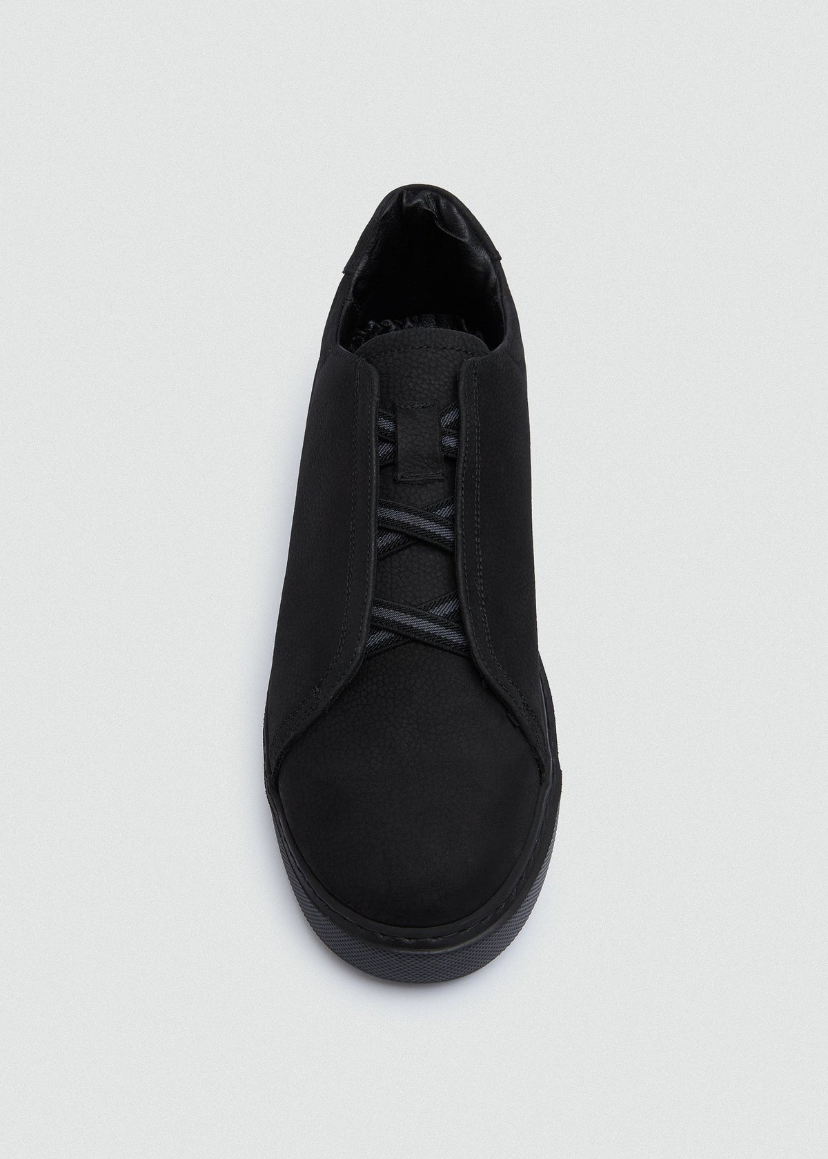 Lightweight Suede Sneaker II — Black